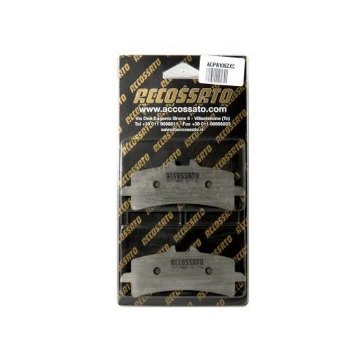 Bremsbeläge ACCOSSATO AGPA106 ZXC