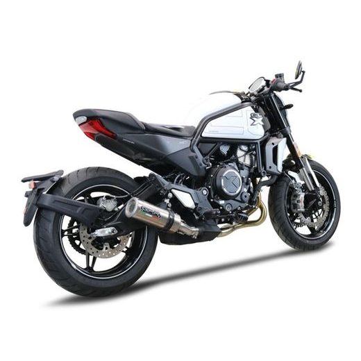 Slip-on exhaust GPR M3 INOX E5.CF.16.1.M3.INOX Brushed Stainless steel including removable db killer and link pipe