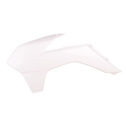 Radiator scoops POLISPORT 8417400002 (pair) weiß