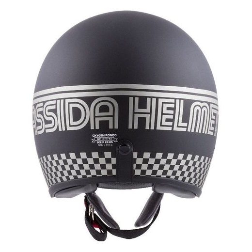 Jet helmet CASSIDA OXYGEN RONDO black matt / silver XS