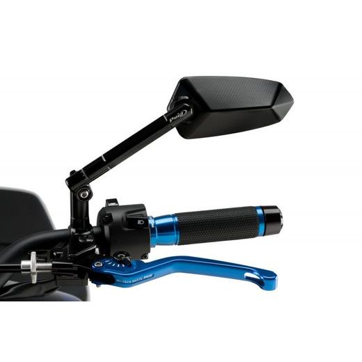 Spiegel PUIG F1.1. 018NN schwarz/schwarz links