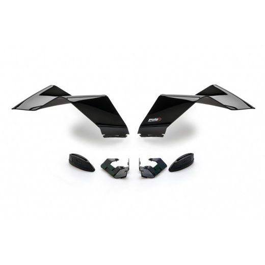 Frontal spoilers PUIG GP 20523N schwarz