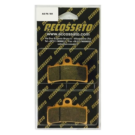 Bremsbeläge ACCOSSATO AGPA184 OR