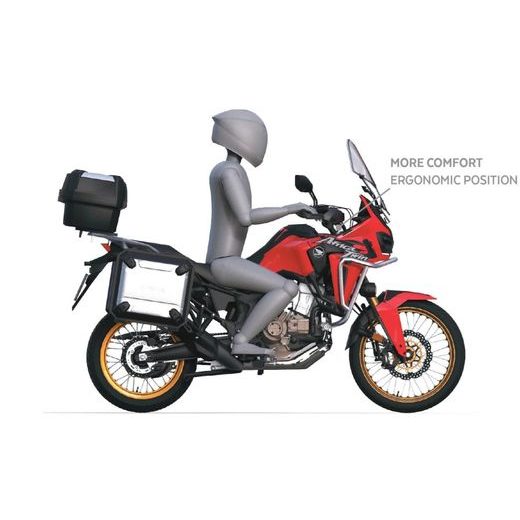 Risers PUIG 22100P silber height 20mm, d 29mm