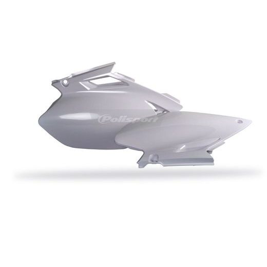 Seitliche Nummernschilder POLISPORT 8601300002 (pair) weiß