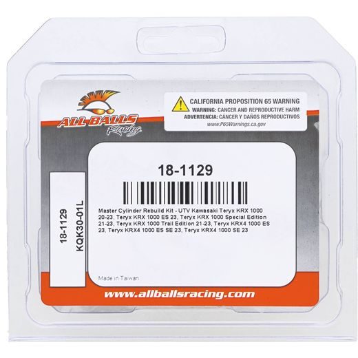 Master Cylinder Rebuild kit All Balls Racing MCR18-1129