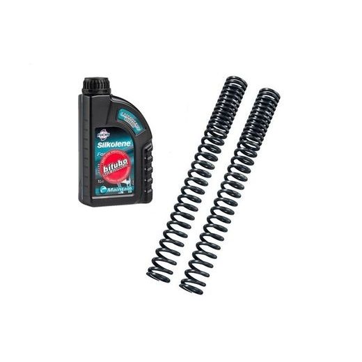 Fork springs kit BITUBO Progressive (+2 Lt. Oil)