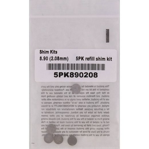 Shim HOT CAMS 5PK890208 5pk (diameter 8.90 mm, thick 20.8 mm)