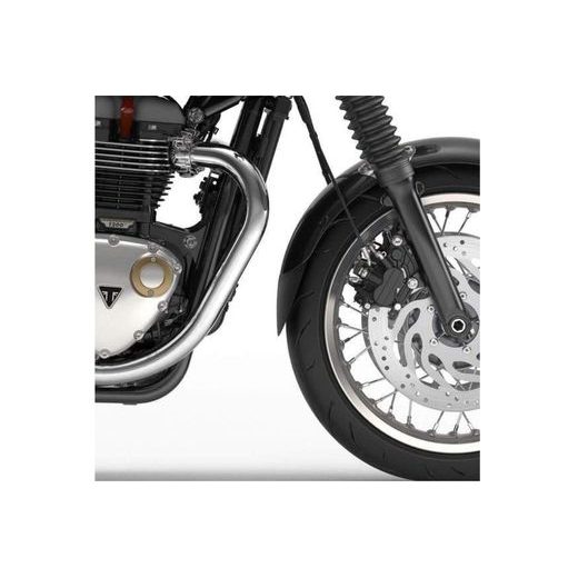 Front fender extension PUIG 20809N schwarz