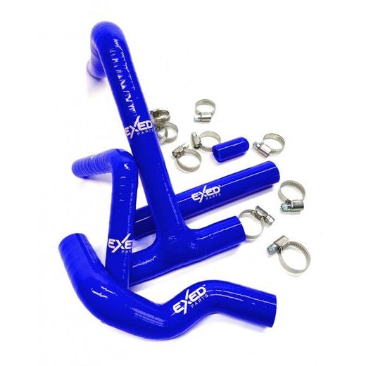 Silicone radiator hoses EXED EP-SH-B-20/23-B blau