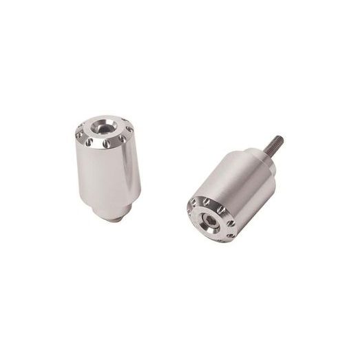 Bar ends PUIG LONG 7129P silber