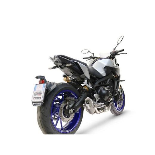 Auspuff komplett GPR GP-REVO TITANIUM CO.Y.217.CAT.GPRTIT Brushed Titanium including removable db killer and catalyst