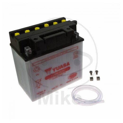 Motorradbatterie YUASA YB16CL-B