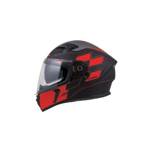 Full face helmet CASSIDA INTEGRAL 3.0 ROXOR red matt/ white/ black/ grey L