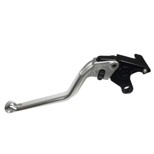 Clutch Lever ACCOSSATO fixed CNC-worked aluminium, silver
