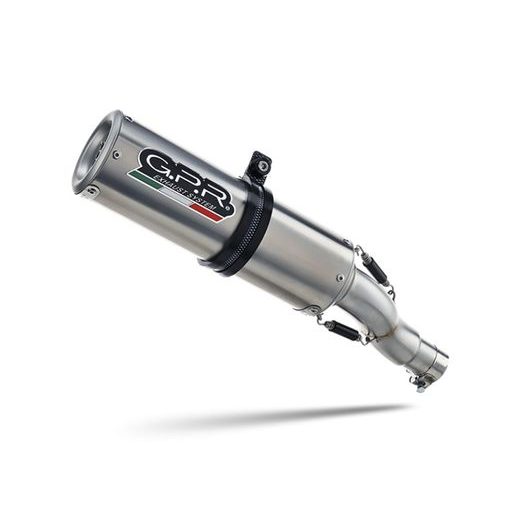 Auspuff komplett GPR M3 CO.H.205.M3.INOX Brushed Stainless steel including removable db killer and catalyst