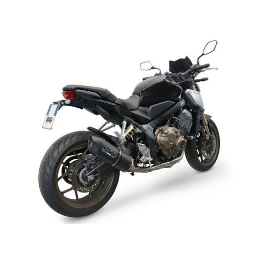 Auspuff komplett GPR FURORE NERO CO.H.249.RACEDB.FUNE Matte Black including removable db killer