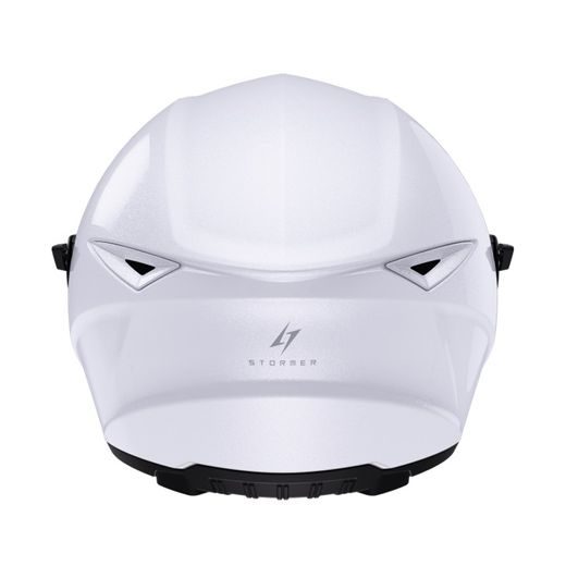 Kid helmet STORMER STRIKE KID SOLID white pearly YM
