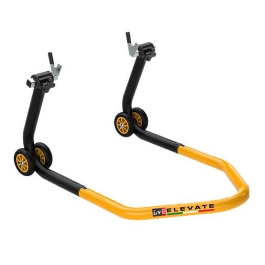Universal rear stand LV8 E620LV.KY with V fork cursors schwarz/gelb