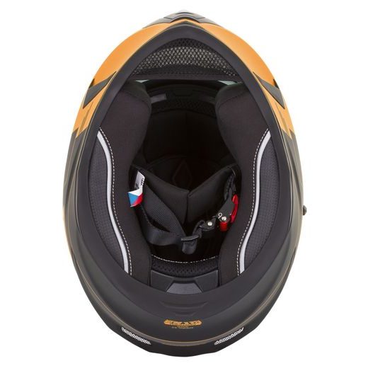 Full face helmet CASSIDA INTEGRAL 3.0 ROXOR black matt/ orange/ grey XL