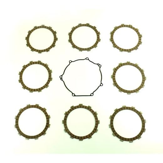 Friction plates kit with clutch cover gasket ATHENA P40230095