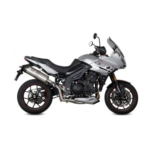 Auspuffendstück MIVV OVAL T.017.LNC Titan / Carbondeckel