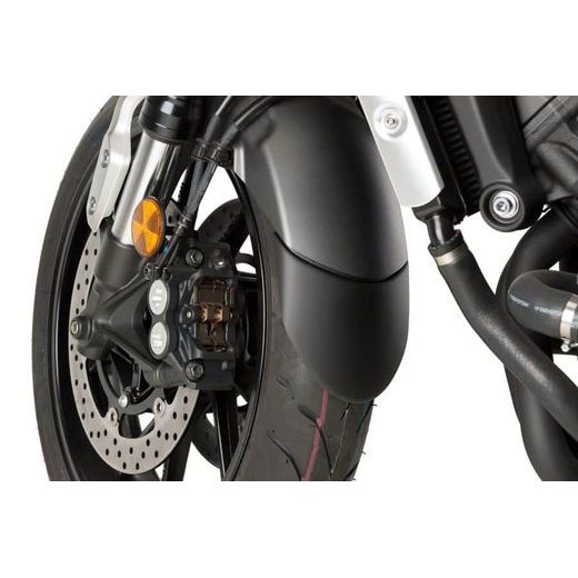 Front fender extension PUIG 6416N schwarz