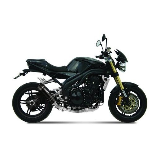 Auspuffendstück STORM GP T.005.LXSBC Black with carbon cap