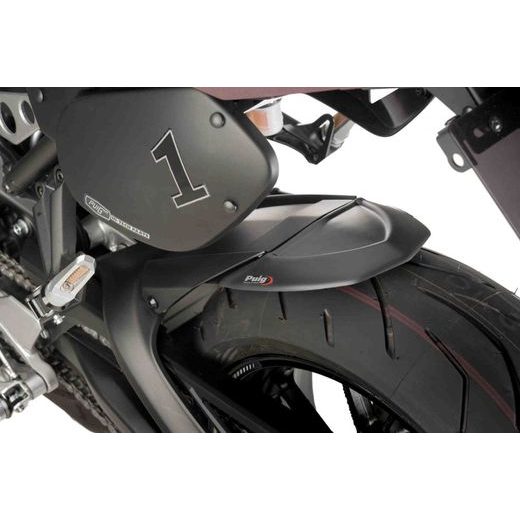 Rear fender extension PUIG 3515J schwarz matt