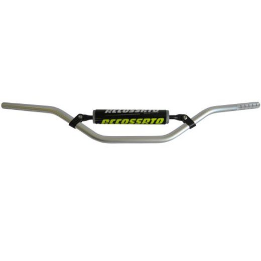 Lenker ACCOSSATO aluminium, 22 mm silber