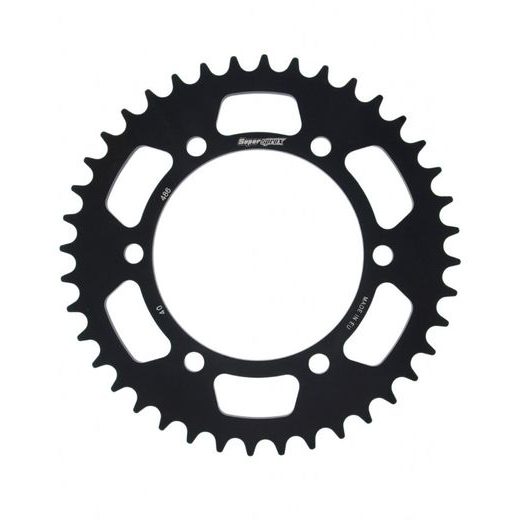 Aluminium-Ketten Rad SUPERSPROX RAL-486:40-BLK schwarz 40T, 520