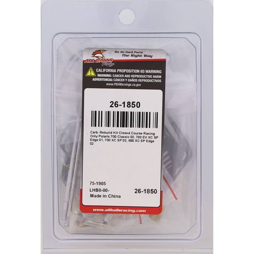 Carburetor Rebuild Kit All Balls Racing CARK26-1850