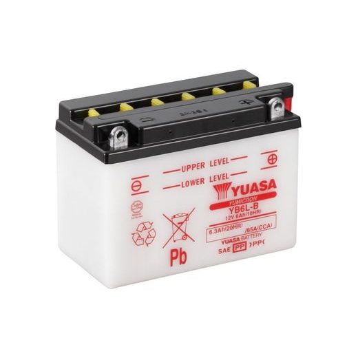 Yumicron battery NO ACID YUASA YB6L-B