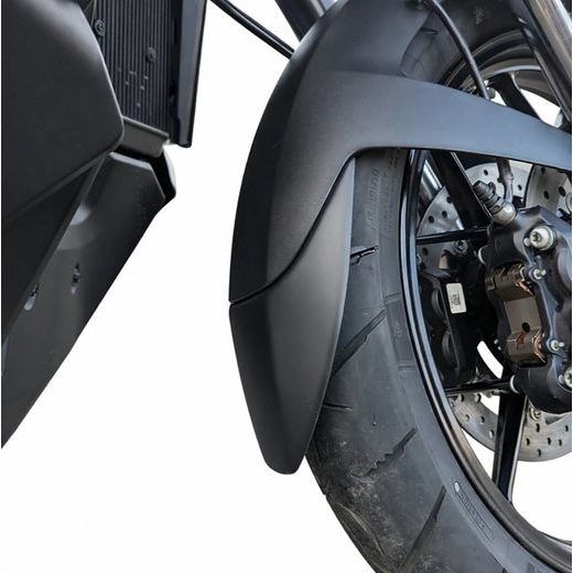 Front fender extension PUIG 22888N schwarz