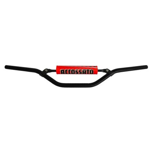 Lenker ACCOSSATO aluminium, 22 mm schwarz