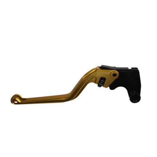 Clutch Lever ACCOSSATO fixed CNC-worked aluminium, gold
