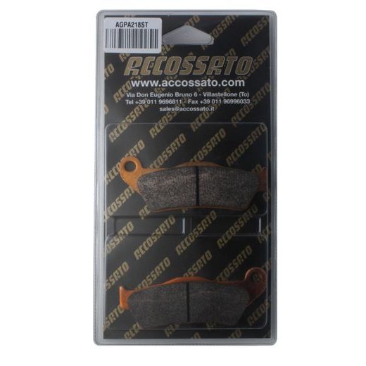 Bremsbeläge ACCOSSATO AGPA218 ST