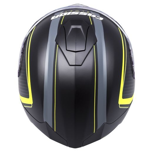 Full face helmet CASSIDA Integral GT 2.0 Reptyl black/ fluo yellow/ white S