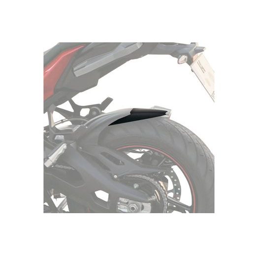 Rear fender extension PUIG 20478J schwarz matt