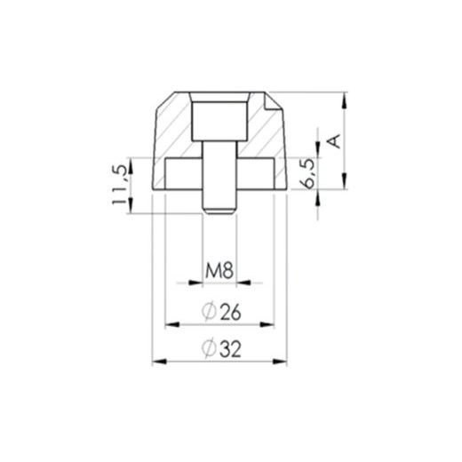 Bar ends PUIG LONG 5618T orange