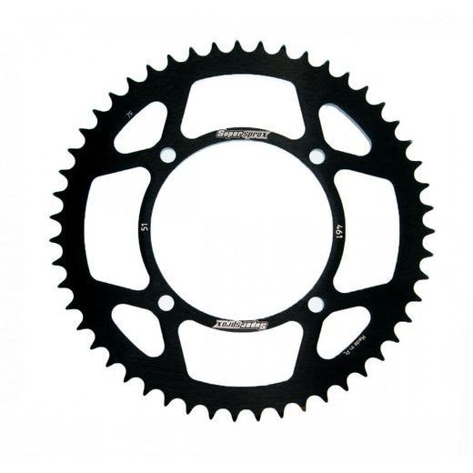 Aluminium-Ketten Rad SUPERSPROX RAL-461:51-BLK schwarz