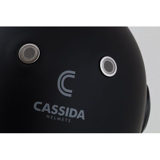 Full face helmet CASSIDA Fibre schwarz matt S