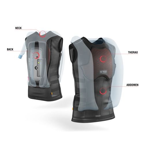 Airbag vest SRG SHOT AIR GUARD SRG-1 schwarz 2XL