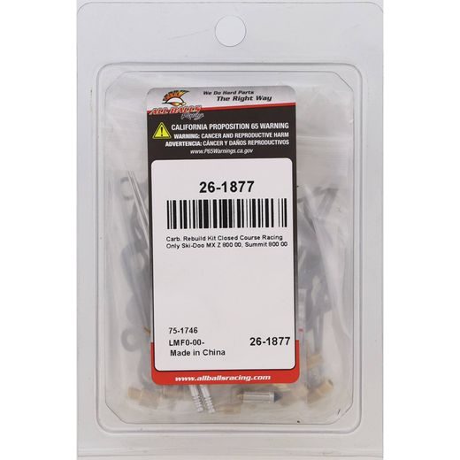 Carburetor Rebuild Kit All Balls Racing CARK26-1877