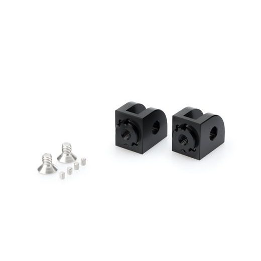 Footpeg adapters PUIG 20320N adjustable schwarz
