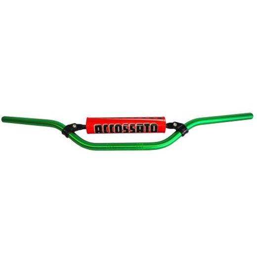 Lenker ACCOSSATO aluminium, 22 mm grün