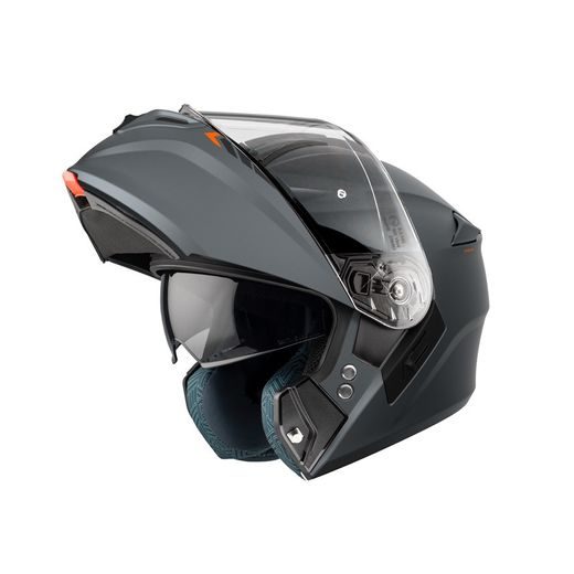 FLIP UP helmet AXXIS STORM SV S solid a2 matt titanium M