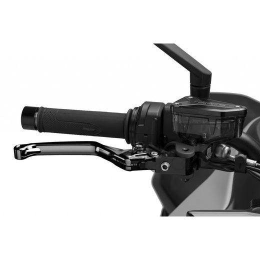 Bremsehebel ohne Adapter PUIG 4.0 4120NN lang schwarz/schwarz