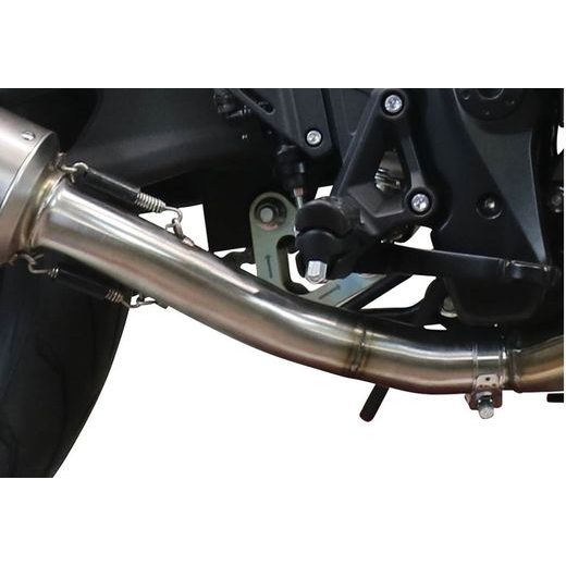 Slip-on exhaust GPR FURORE NERO VO.2.1.RACE.FUNE Matte Black including link pipe