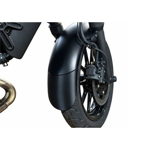 Front fender extension PUIG 22893N schwarz